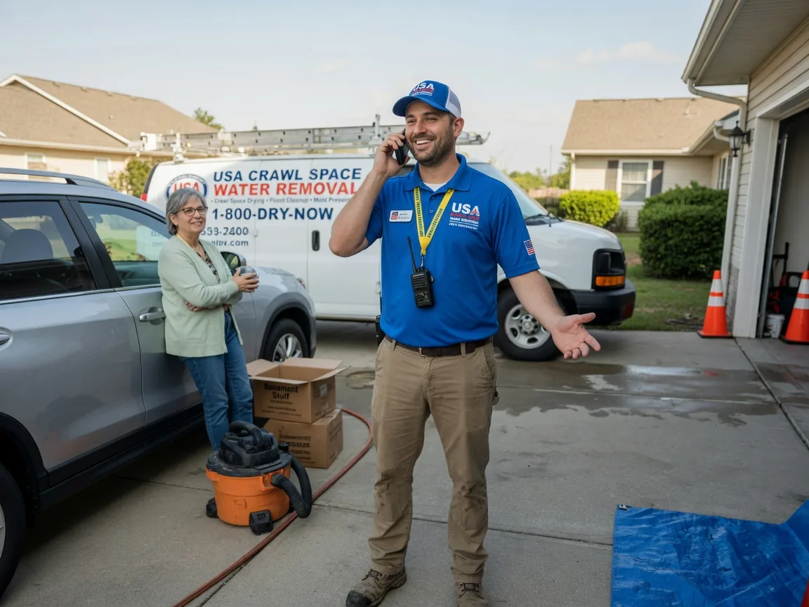 Crawl Space Water Removal Bluffton, IN FAQs
